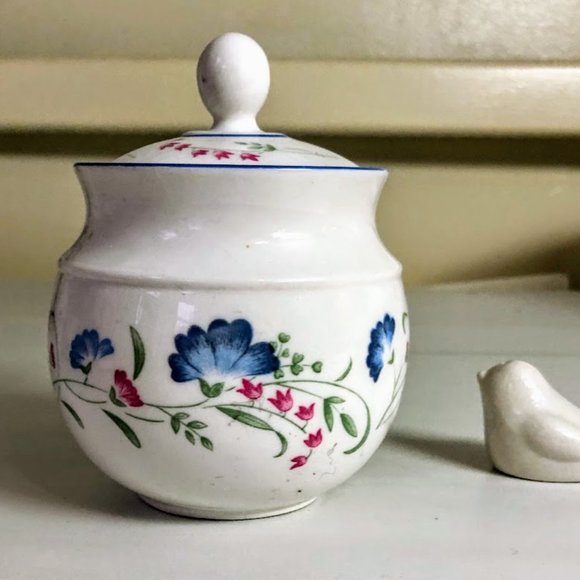 Royal Doulton Windermere Expressions Discontinued Sugar & Cream Bowl - Picture 1 of 2